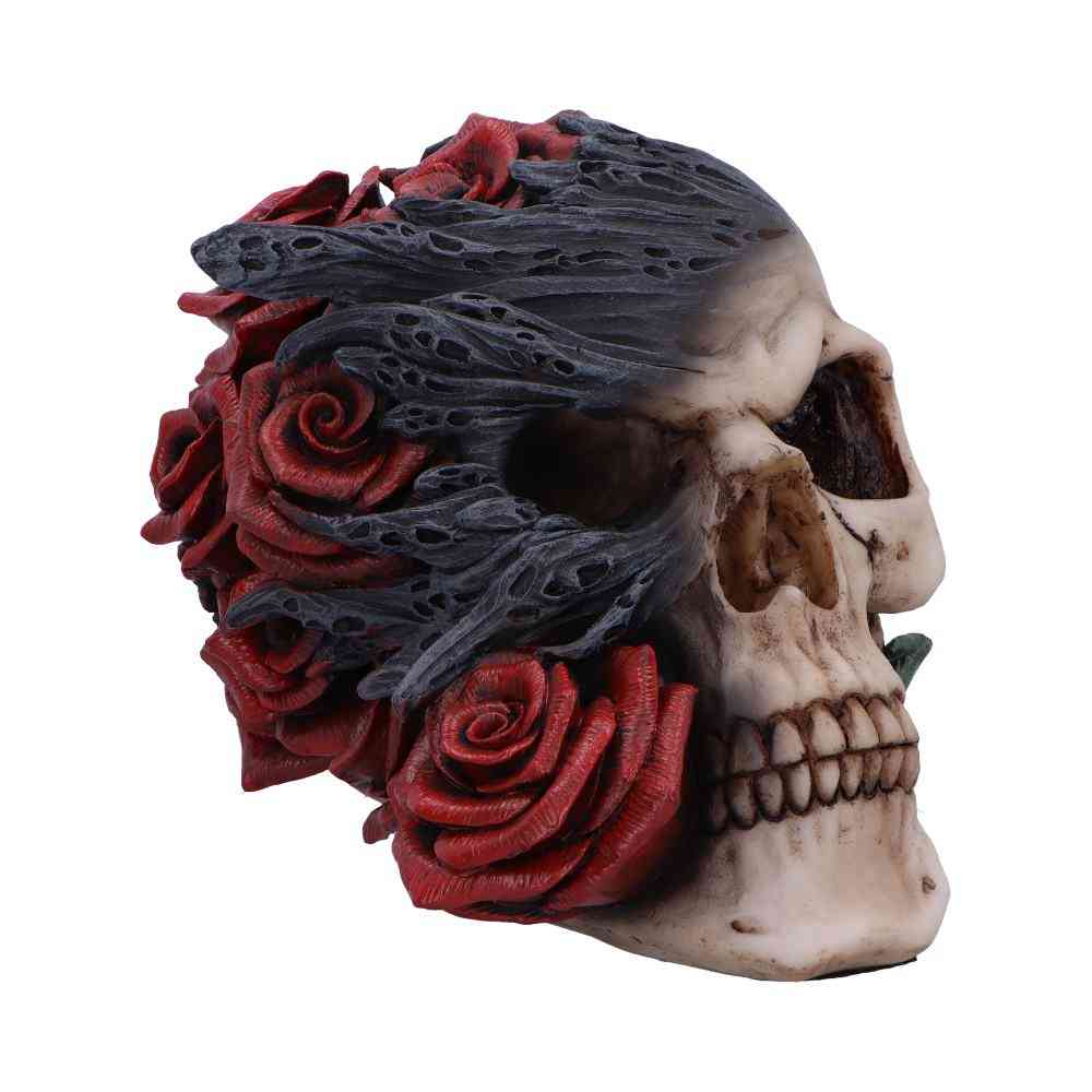 Nemesis Now - Soul Rose Figurine - Crâne - Multicolore